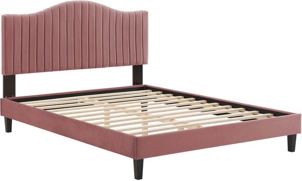 platform bed bedroom sets Modway Furniture Beds Dusty Rose