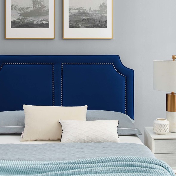 king bed brown Modway Furniture Beds Navy
