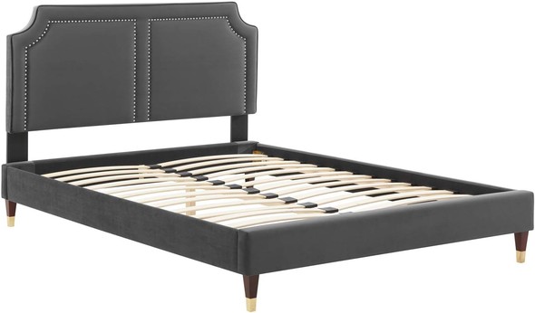 twin xl adjustable bed frame Modway Furniture Beds Charcoal