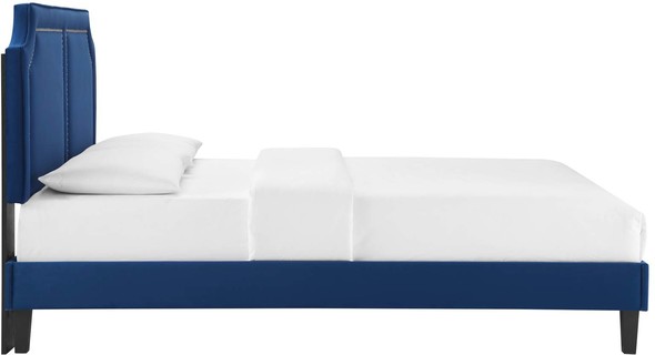 rooms to go platform bed queen Modway Furniture Beds Navy