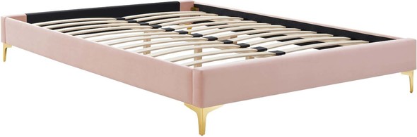 kingsize bed frame Modway Furniture Beds Pink
