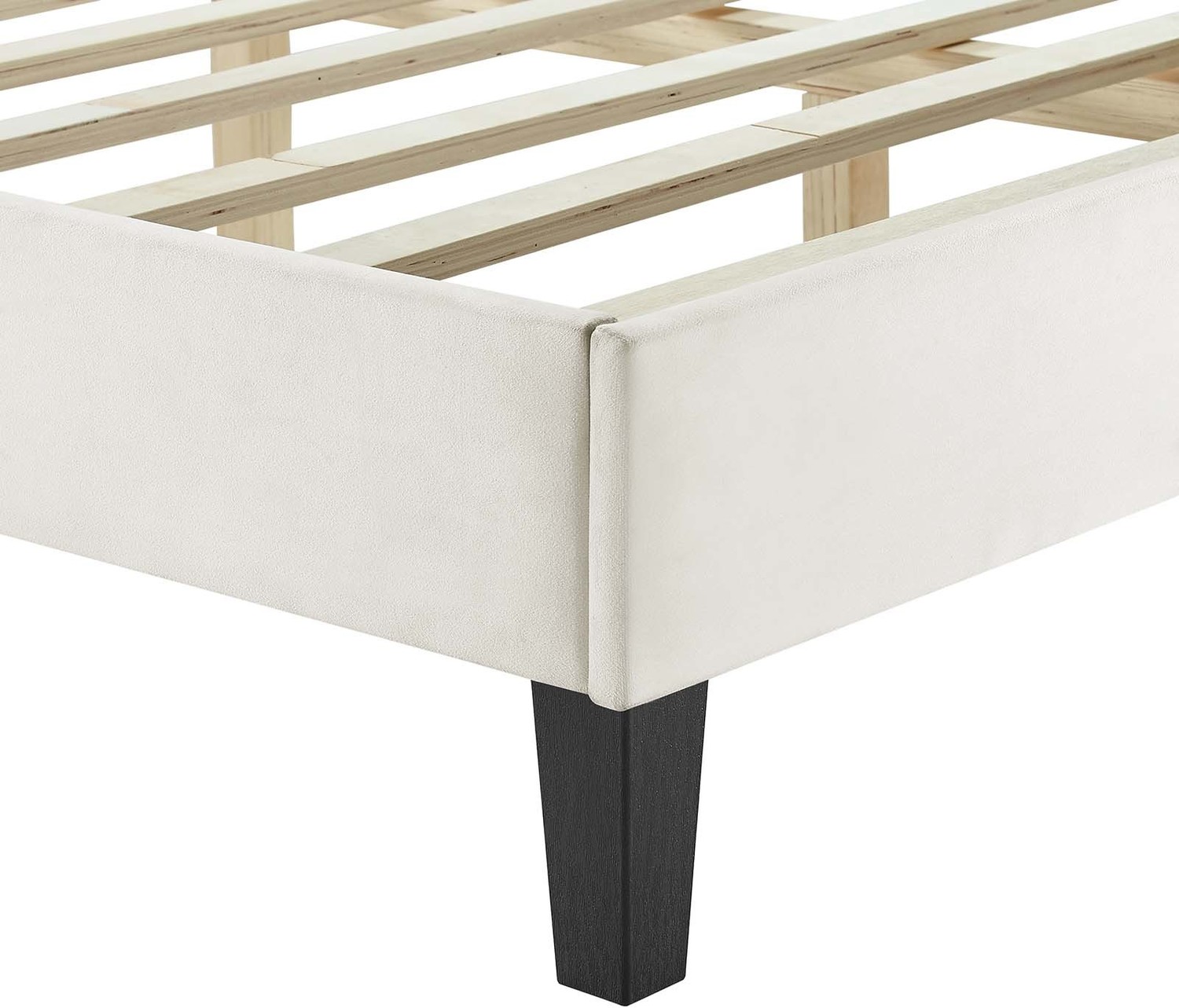 king bed frames for adjustable beds Modway Furniture Beds White