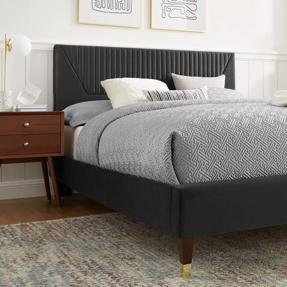 twin floor mattress Modway Furniture Beds Charcoal