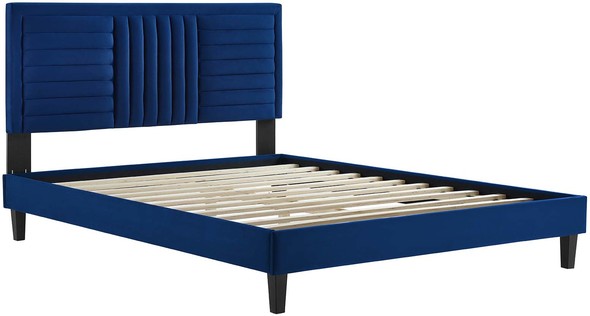 single wooden bed with storage Modway Furniture Beds Navy