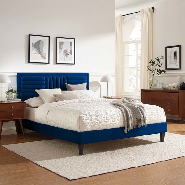 single wooden bed with storage Modway Furniture Beds Navy