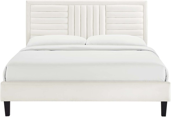 full double cheap beds Modway Furniture Beds White