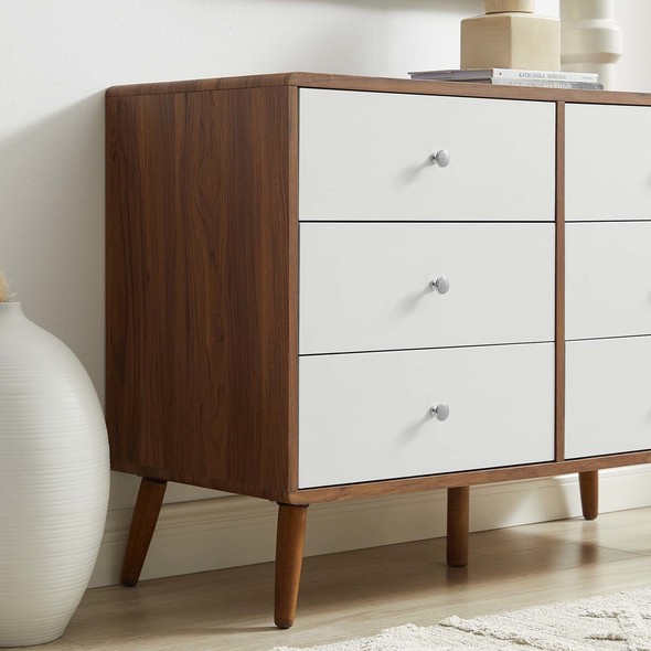 quality white dresser Modway Furniture Case Goods Walnut White