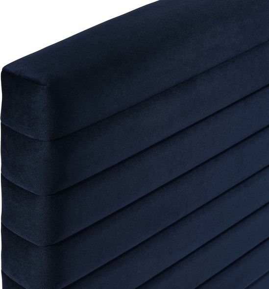 headboard designs for queen size beds Modway Furniture Headboards Midnight Blue