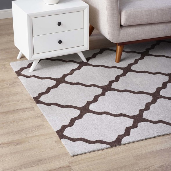 rugs nearby Modway Furniture Rugs Brown and Gray