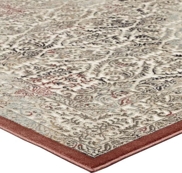 solid beige area rug Modway Furniture Rugs Tan and Walnut Brown