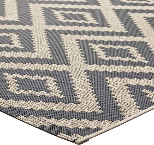 living room rugs 5x7 Modway Furniture Rugs Gray and Beige