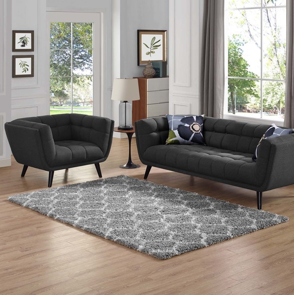 10 x 15 rug Modway Furniture Rugs Gray and Ivory
