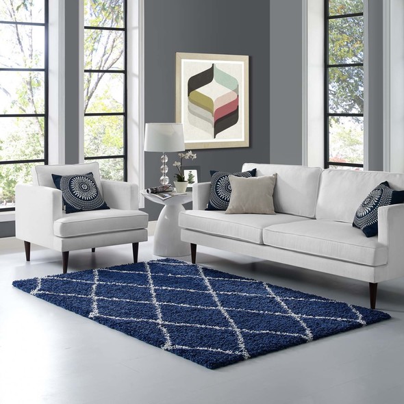 online carpets and rugs Modway Furniture Rugs Navy and Ivory
