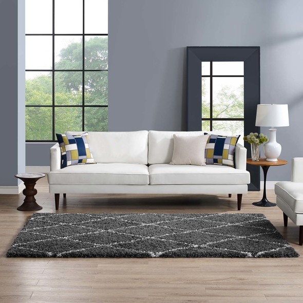 cheap large rugs for sale Modway Furniture Rugs Dark Gray and Ivory