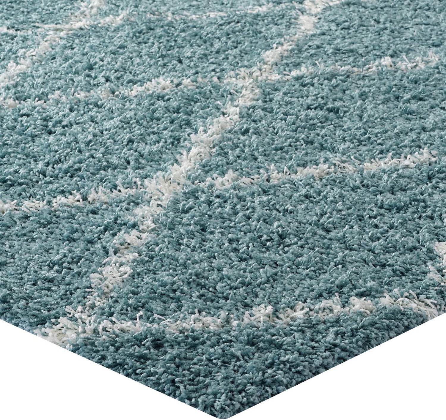 8 x 10 rugs near me Modway Furniture Rugs Aqua Blue and Ivory