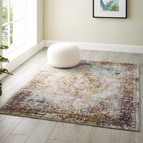 7 10 x 10 3 rug size Modway Furniture Rugs Multicolored