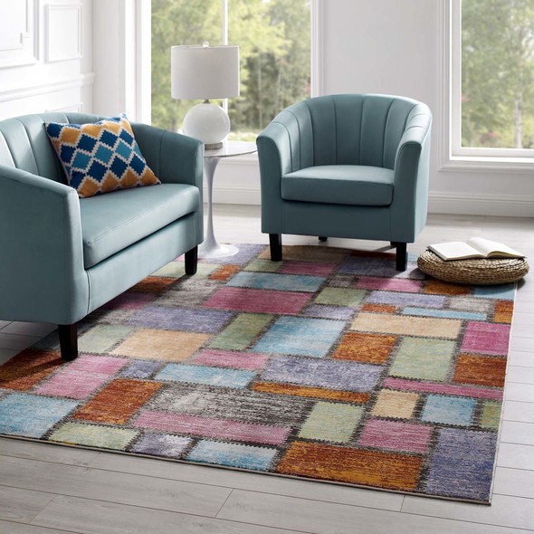 cheap carpet for sale near me Modway Furniture Rugs Multicolored