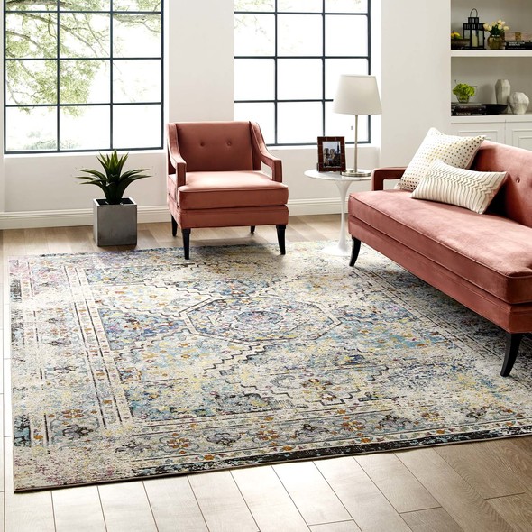 them rugs Modway Furniture Rugs Multicolored