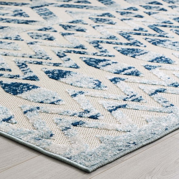circle rugs for sale Modway Furniture Rugs Ivory and Blue