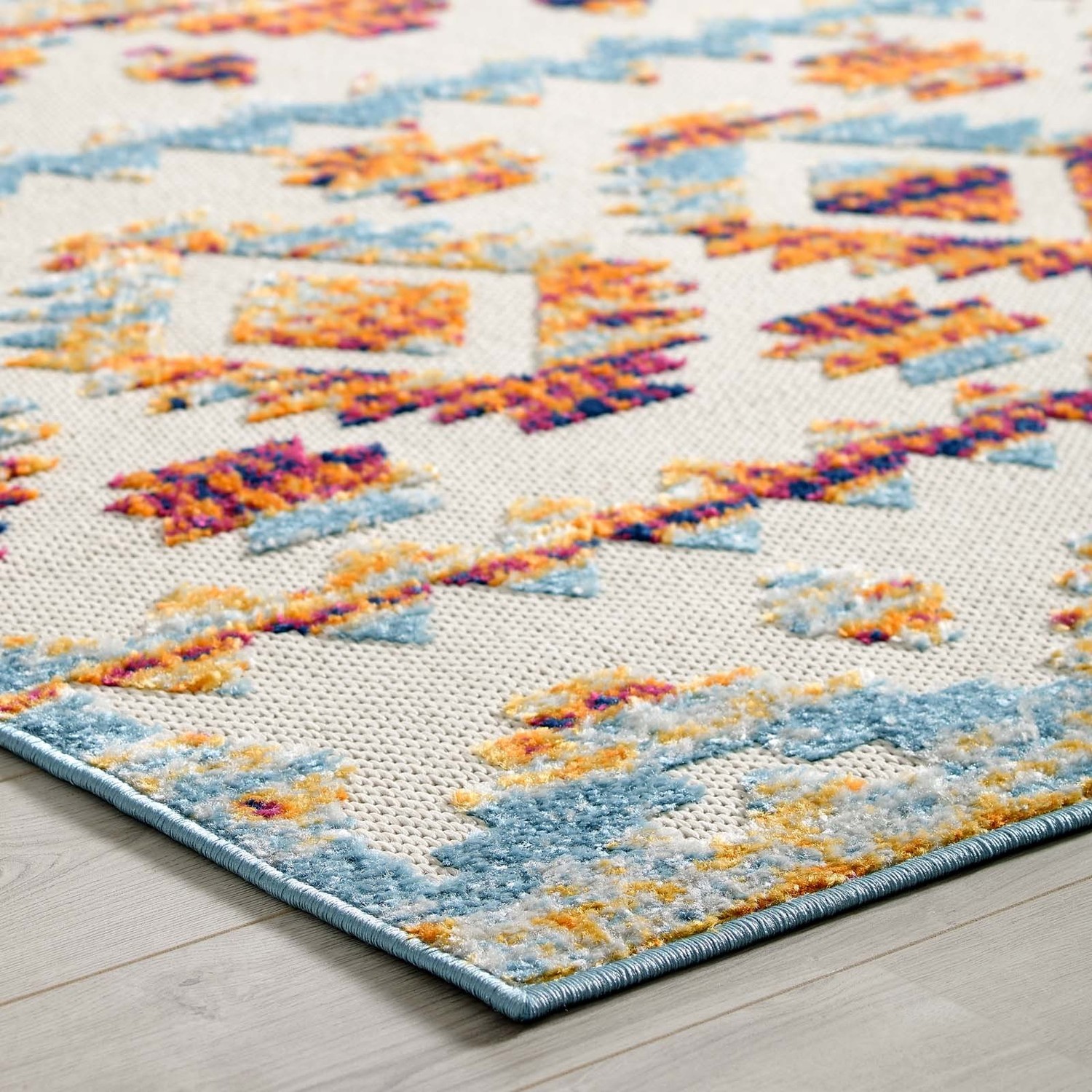 themed rugs Modway Furniture Rugs Multicolored