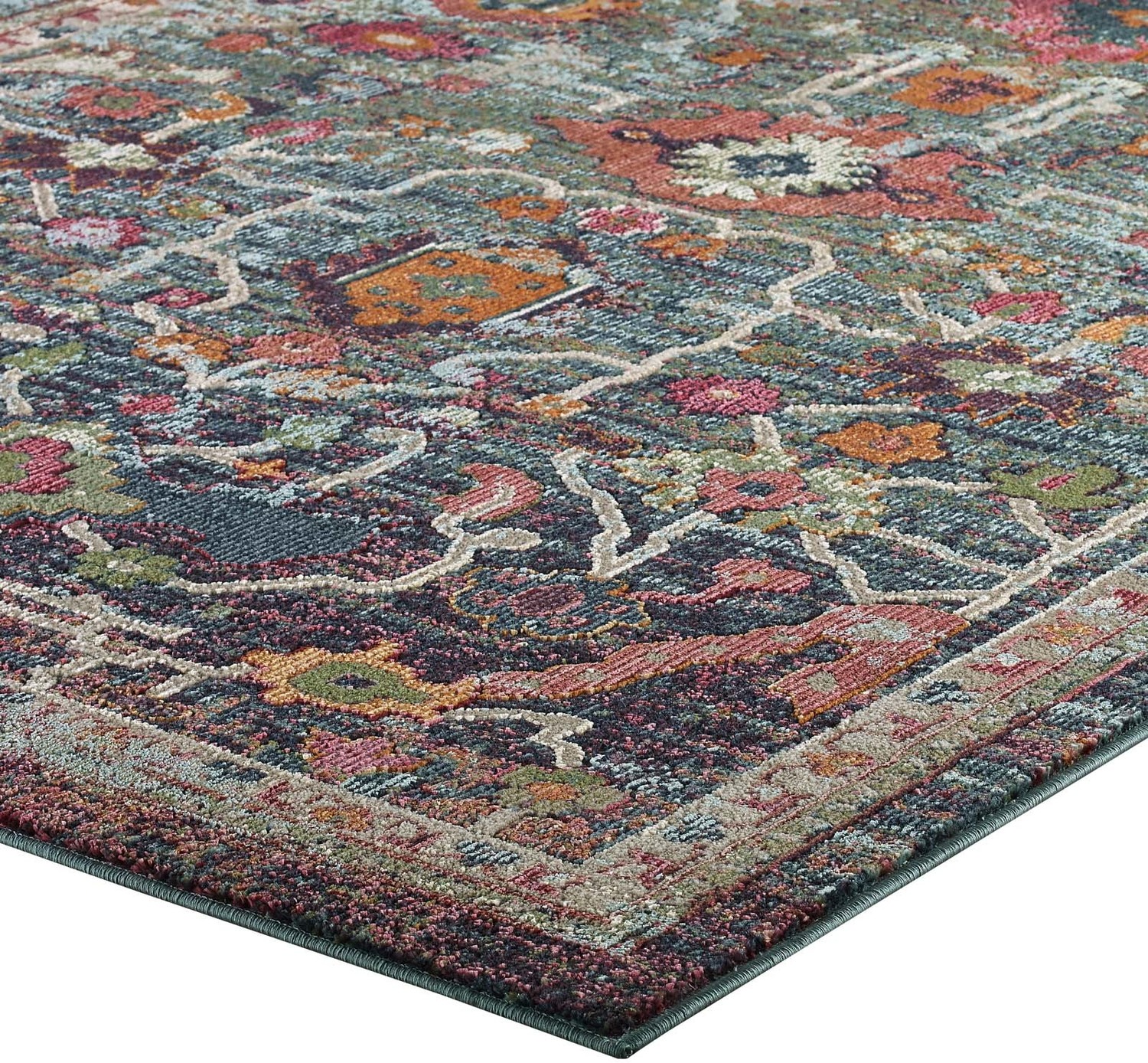 6 * 8 rug Modway Furniture Rugs Multicolored