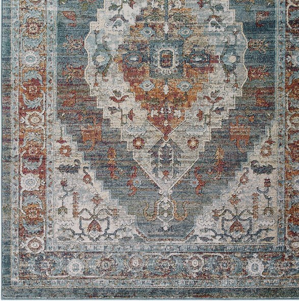 beige ivory rug Modway Furniture Rugs Multicolored