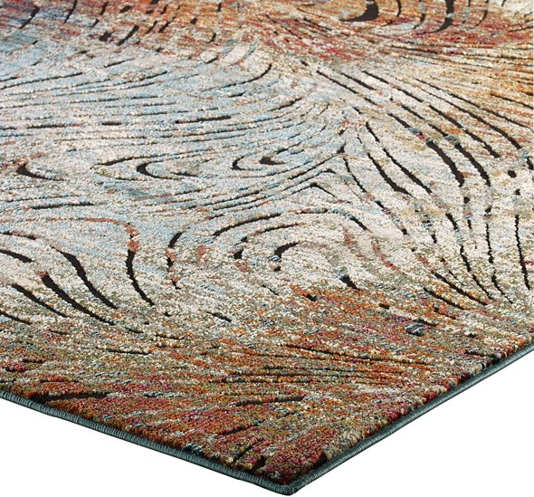 rug designer Modway Furniture Rugs Multicolored