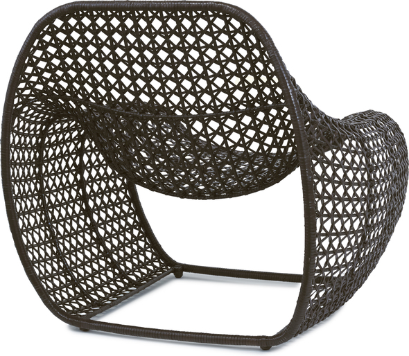 reading lounge chair for bedroom Oggetti Chairs Leather, open weave