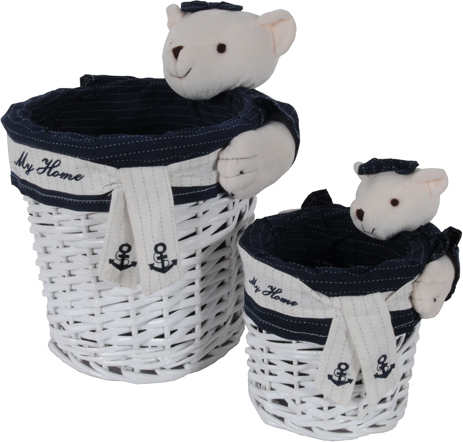 washing basket with holes Old Modern Handicrafts Laundry Basket