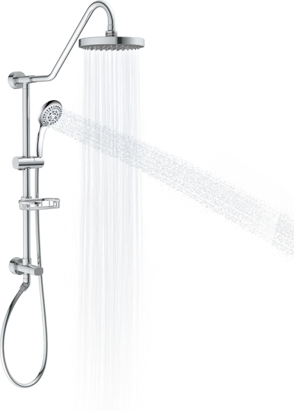 cheap shower systems Pulse Chrome