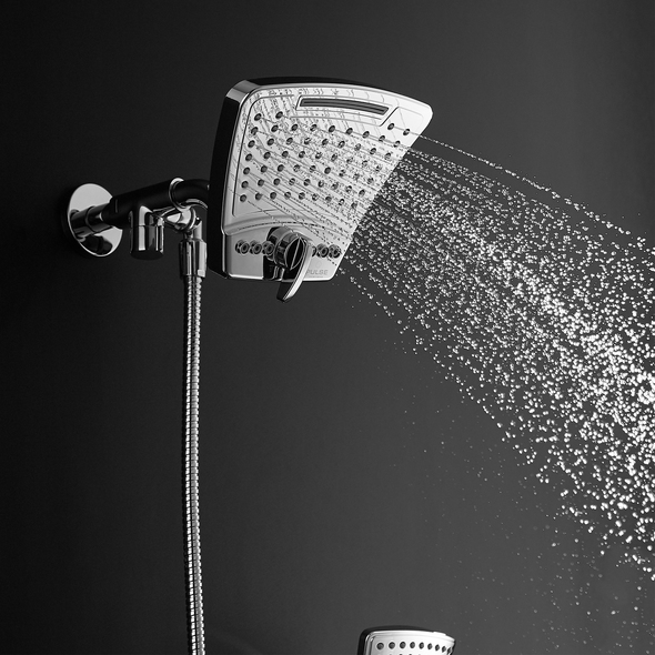 tub shower with jets Pulse Chrome