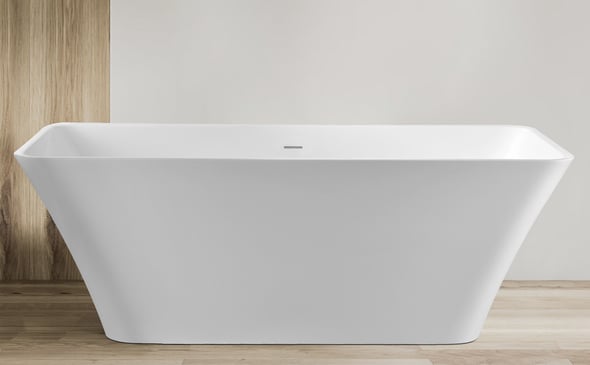 big deep tub Pulse Free Standing Bath Tubs White