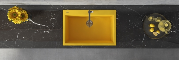 36 inch stainless steel farm sink Ruvati Kitchen Sink Midas Yellow