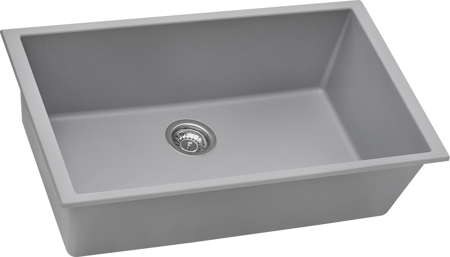 30 drop Ruvati Kitchen Sink Silver Gray