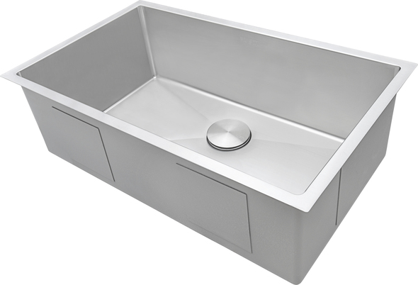 drop single Ruvati Kitchen Sink Single Bowl Sinks Stainless Steel
