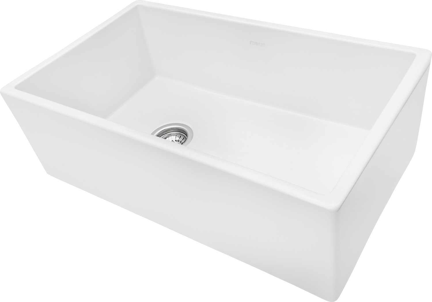 single bowl drop in kitchen sink with drainboard Ruvati Kitchen Sink White
