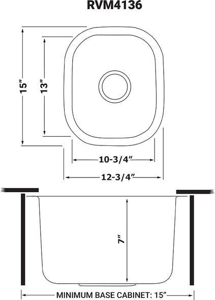 stainless steel undermount sink for 30 cabinet Ruvati Bar Sink Stainless Steel
