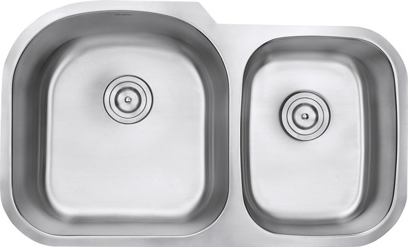 double drop in sink Ruvati Kitchen Sink Stainless Steel