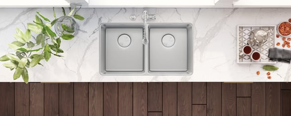 two bowl stainless steel kitchen sink Ruvati Kitchen Sink Stainless Steel