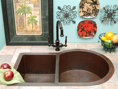 single bowl granite kitchen sinks sierra copper Satin Nickel