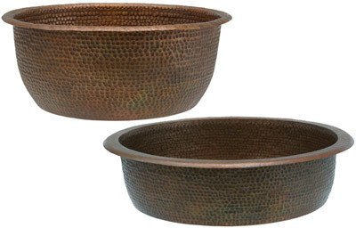 water bowl sierra copper Tempered