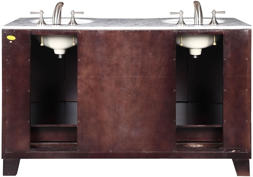 small vanity basin Silkroad Exclusive Bathroom Vanity Dark Espresso Traditional