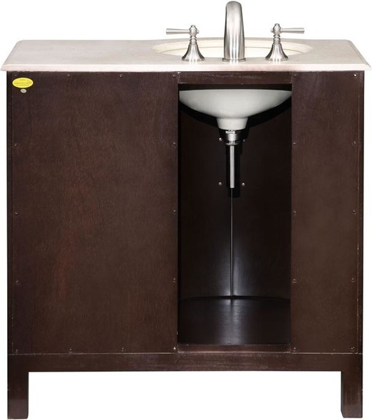bathroom vanity 72 inch double sink Silkroad Exclusive Bathroom Vanity Dark Walnut Traditional