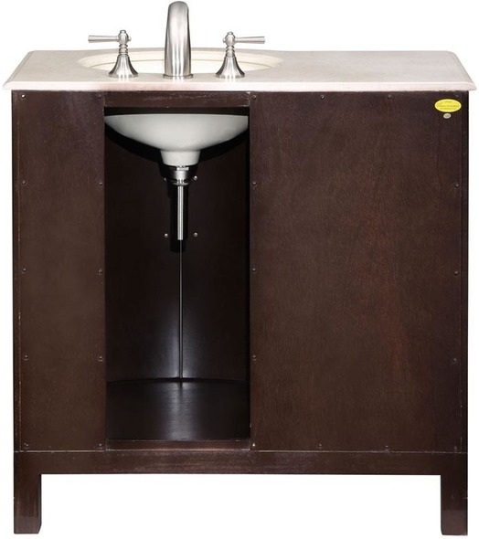 rustic bathroom vanity ideas Silkroad Exclusive Bathroom Vanity Dark Walnut Traditional