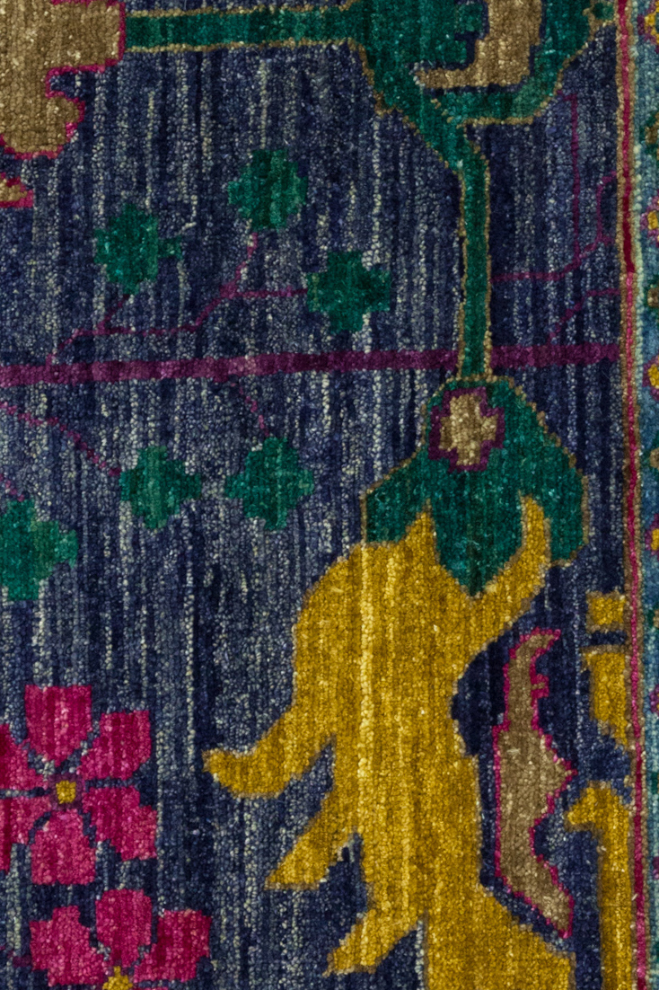 grass green carpet Solo Rugs PAK ARTS & CRAFTS Rugs Purple Arts & Crafts; 8x6