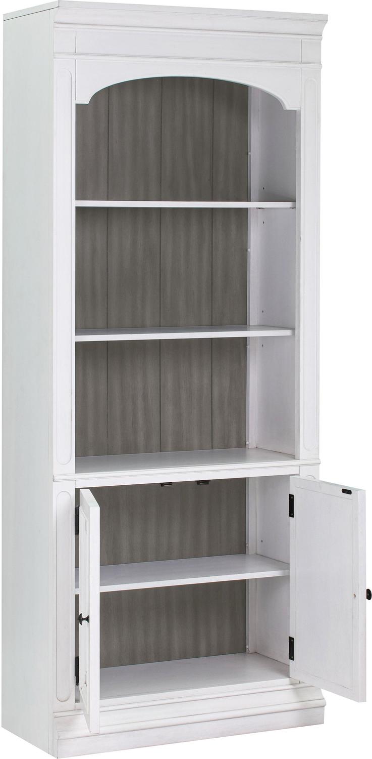 tall standing shelf Tov Furniture Bookcases Grey,White