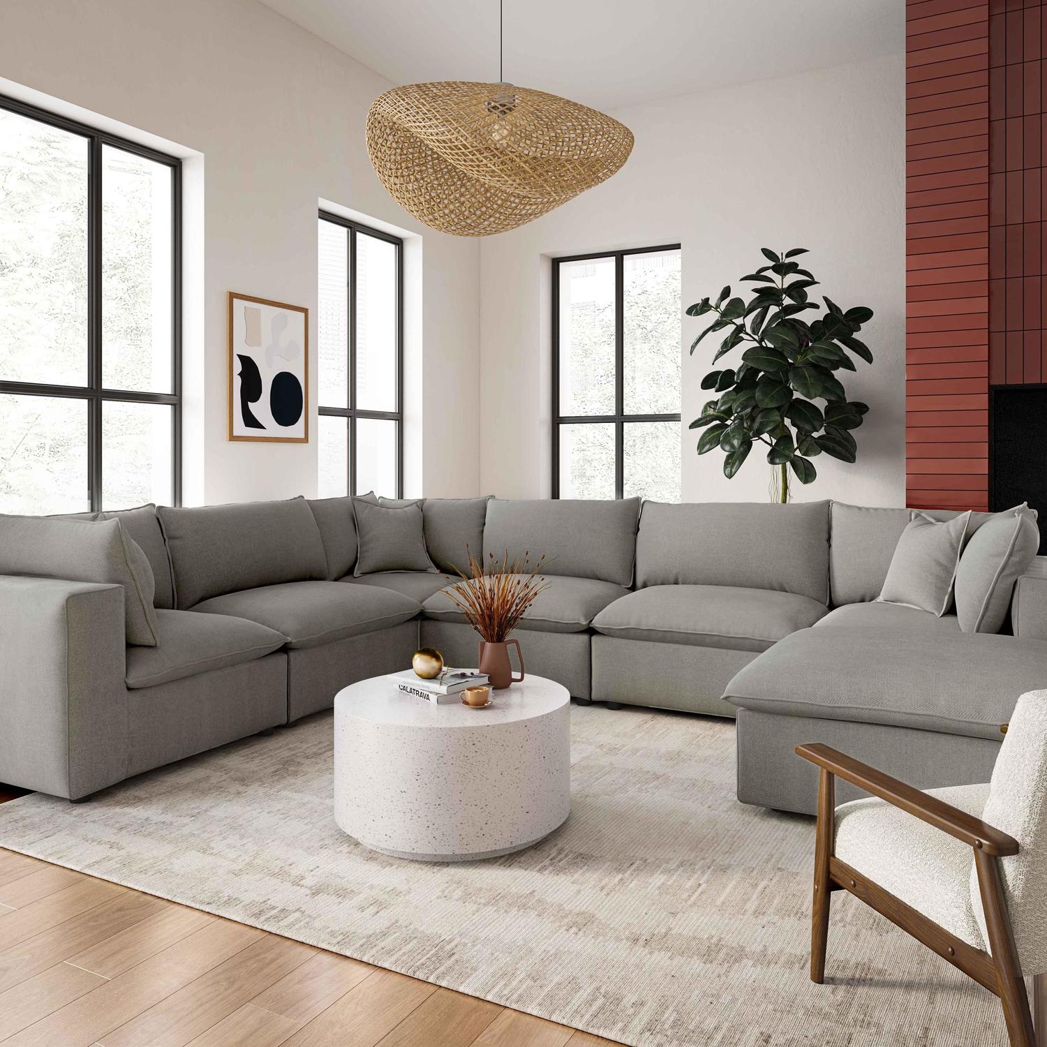 sofas on sofas Tov Furniture Sectionals Slate