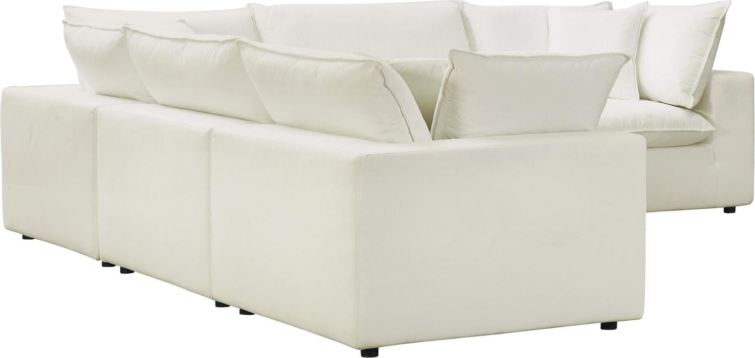 l style couch Tov Furniture Sectionals Natural
