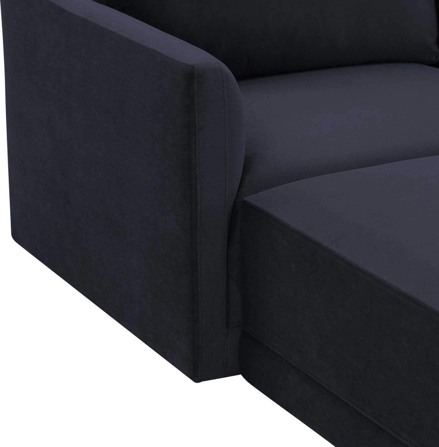 small green sectional sofa Tov Furniture Sectionals Navy