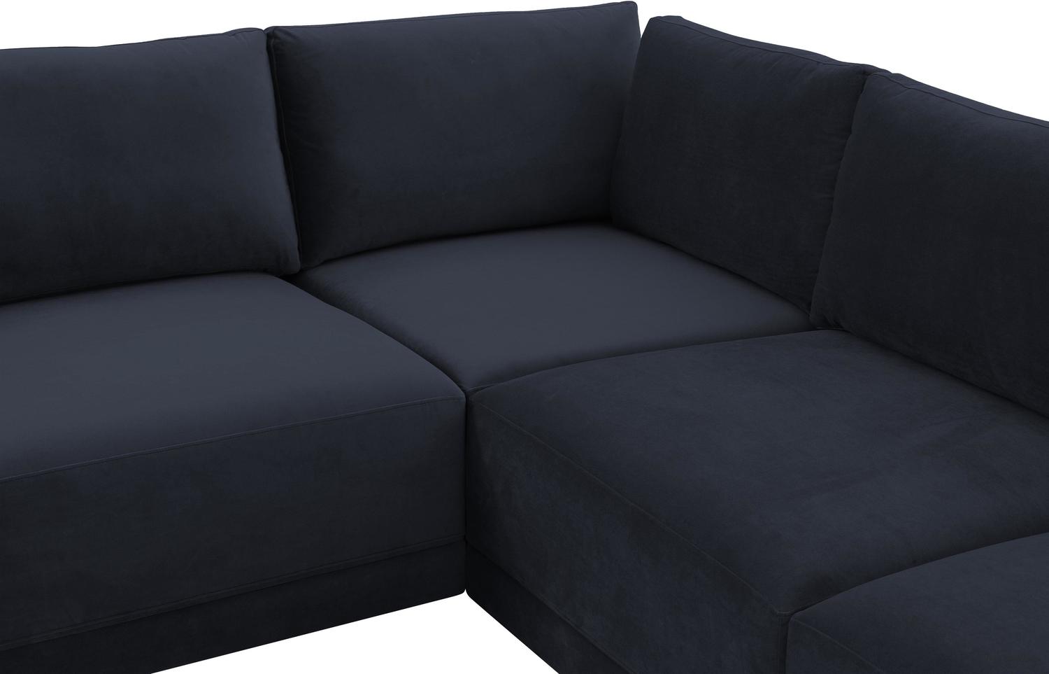 best quality sectional couches Tov Furniture Sectionals Navy